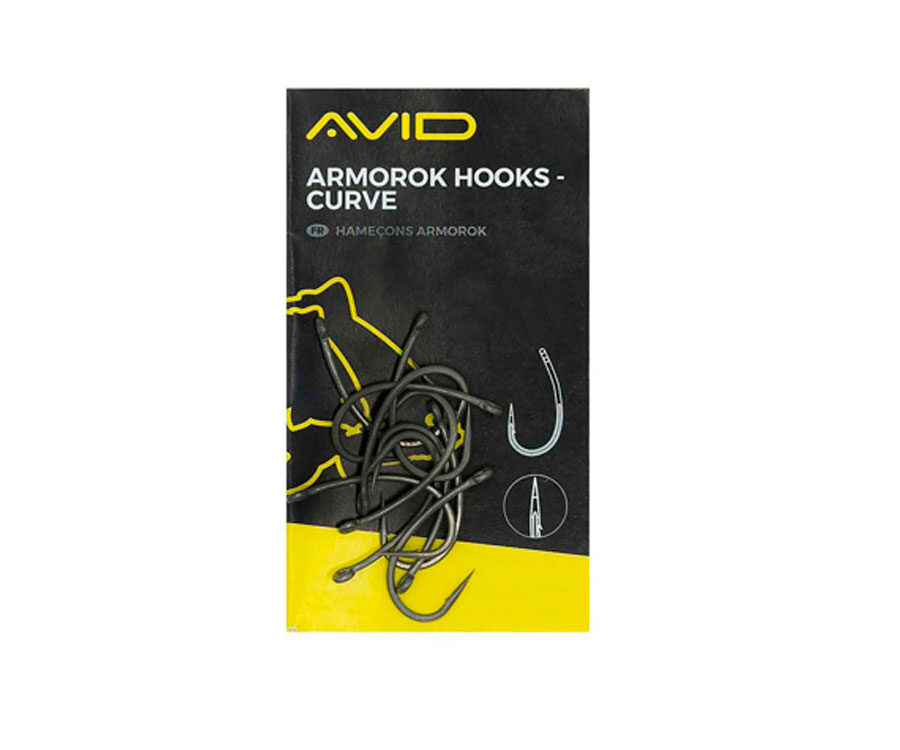 Гачки Avid Carp Armorok Curve Barbed №6