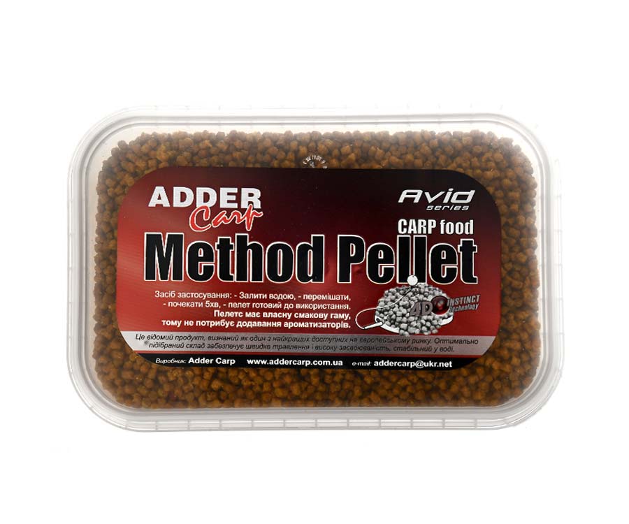 Пеллетс Adder Carp Mikro Method Pellet Avid Pear 300г