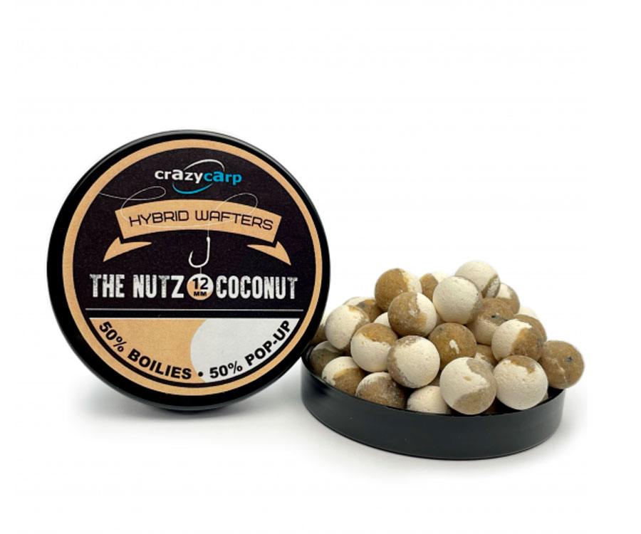 Бойлы Crazy Carp The Nutz & Coconut 12мм
