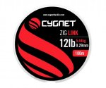 Поводковий матеріал Cygnet Zig Link 12lb 0.29мм 100м