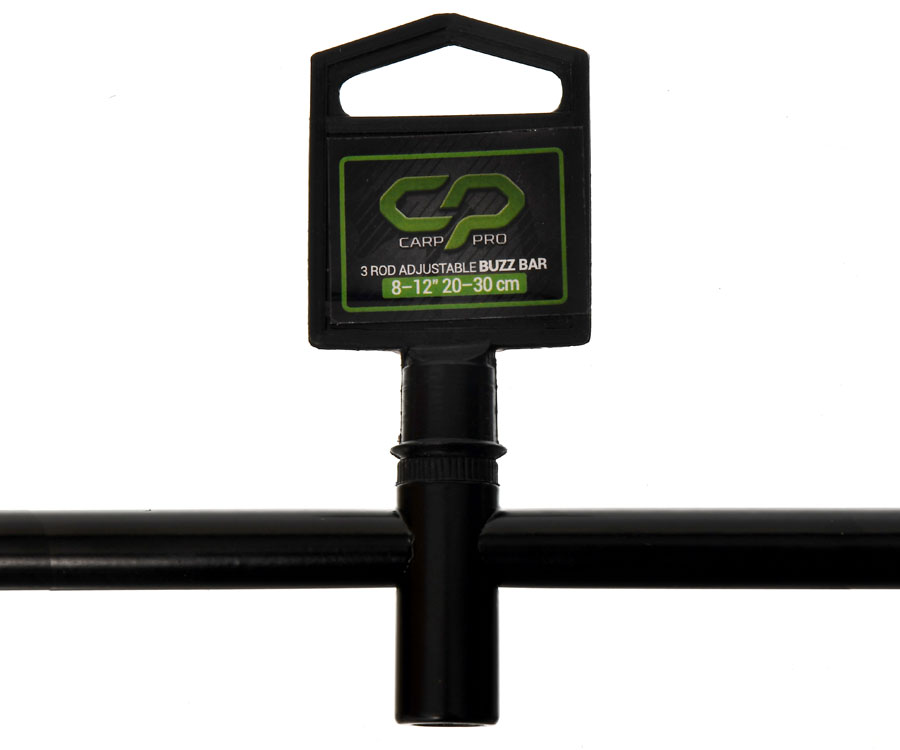 Буз-бар на 3 удилища Carp Pro 3 Rod Adjustable Buzz Bar 8"-12" 20-30см