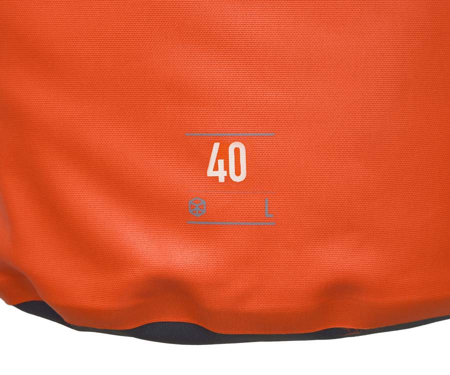Герметическая сумка Decathlon 40л Orange