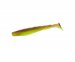 Виброхвост Fishup U-Shad 4" #203 Green Pumpkin/Flo Chartreuse