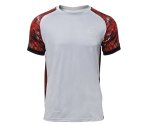 Футболка Azura T-Shirt A3 Gray-Red Camo XL