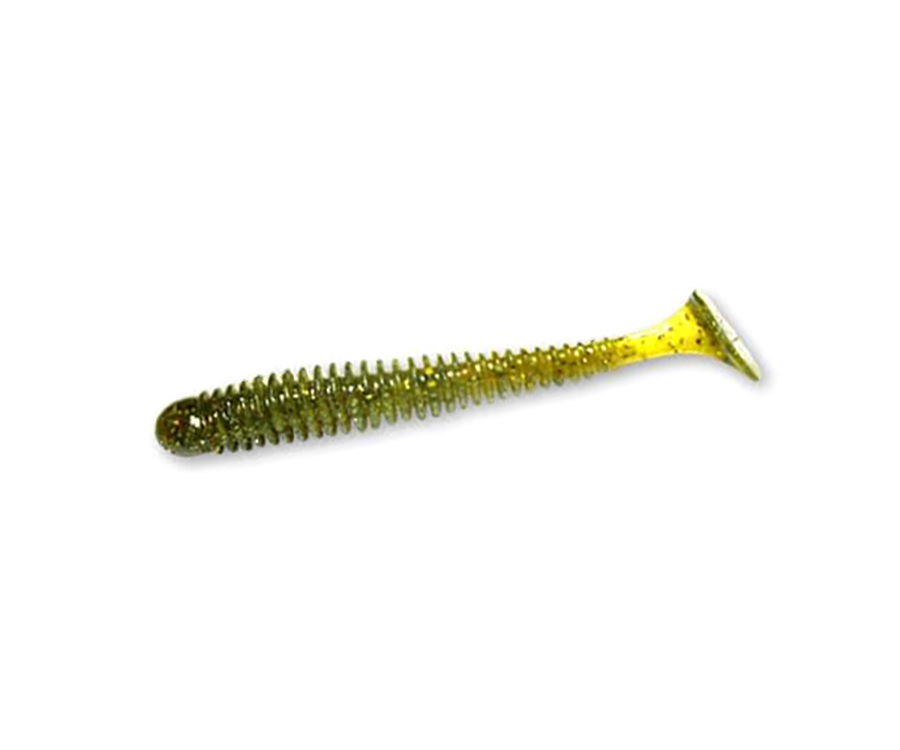 Виброхвост Crazy Fish Vibro Worm 3.4" #1