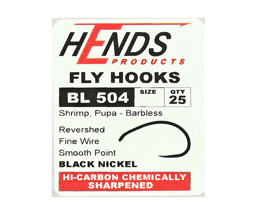 Крючки Hends Products Fly Hooks BL 504 №12 25шт