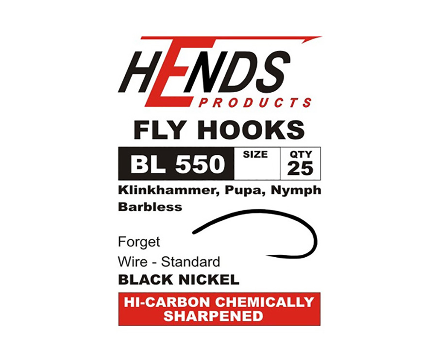 Крючки Hends Products Fly Hooks BL 550 №10 25шт