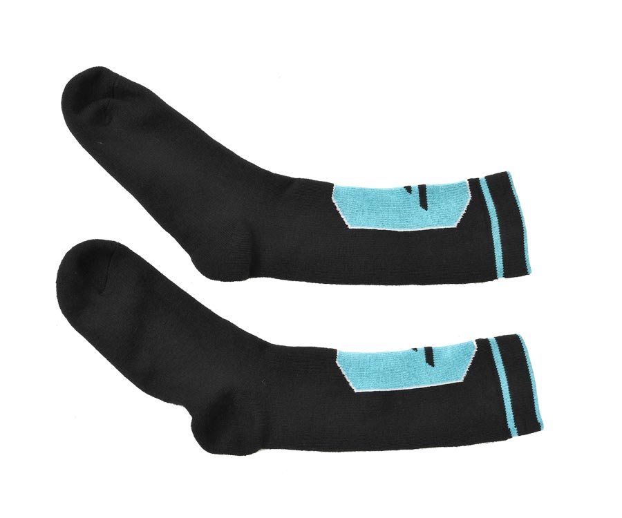 Шкарпетки треккінгові Flagman Extra Heat Merino Wool Higth 44-45 (L) BlackBlue