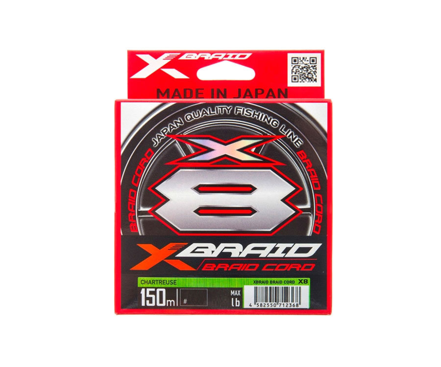 Шнур YGK X-Braid Braid Cord X8 #1.5 150м