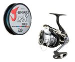 Набір спінінговий Daiwa Ninja BS LT 4000 (Шнур J-Braid x8)