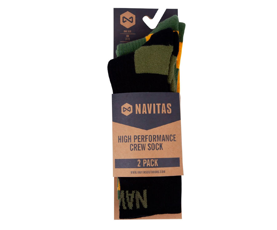 Носки Navitas Coolmax Crew Sock Twin Pack 41-45