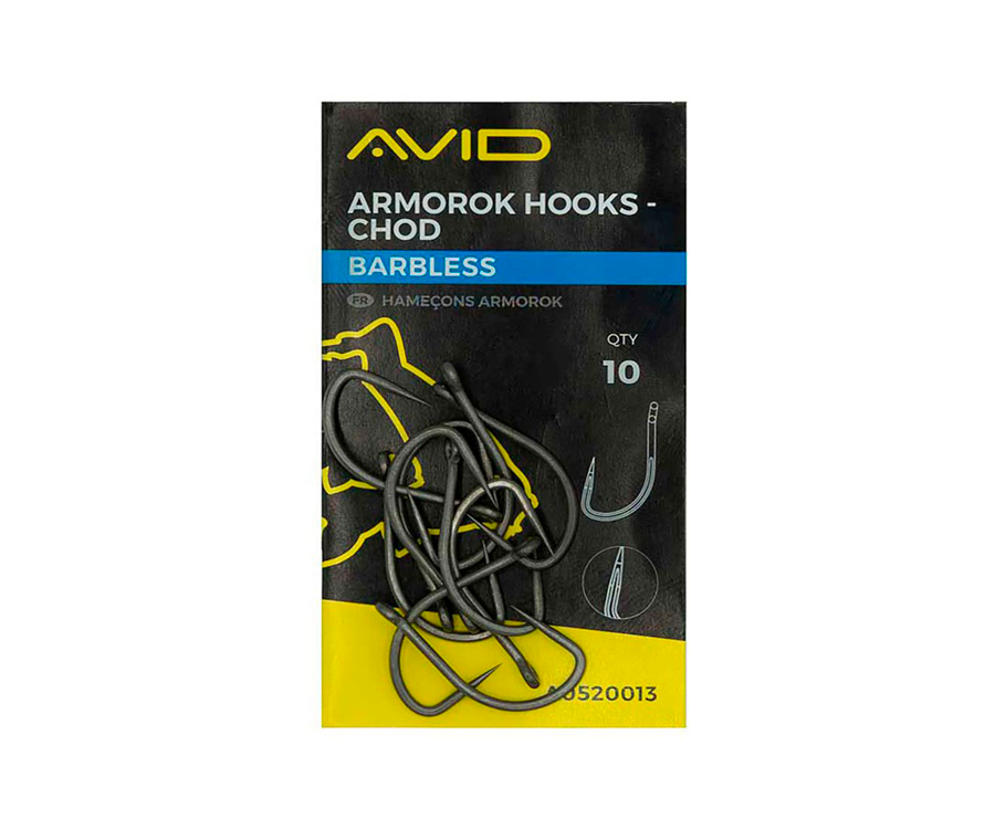 Крючки Avid Carp Armorok Chod Barbless №6