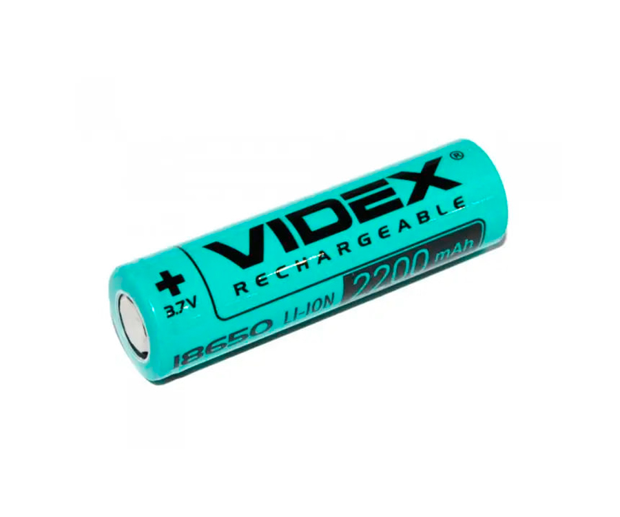 Аккумулятор Videx Li-Ion 18650 2200mAh