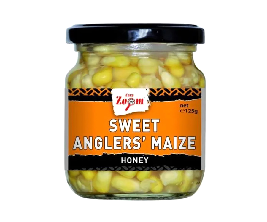 Кукуруза Carp Zoom Sweet Angler's Maize 220мл Мед