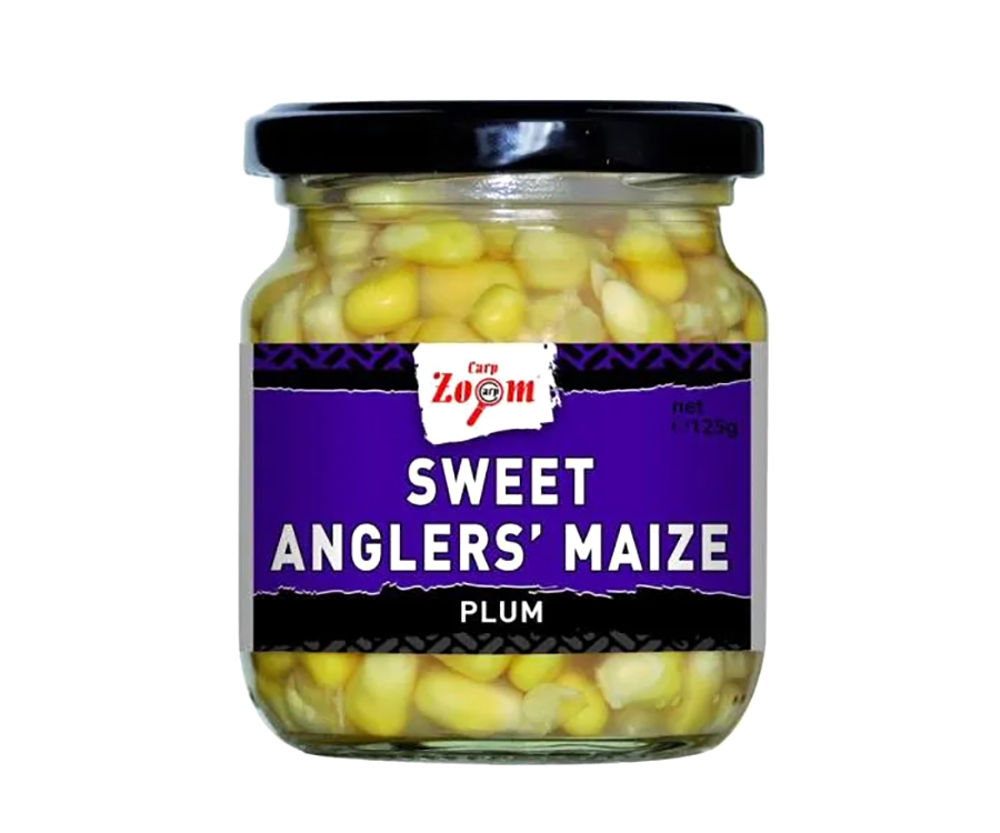 Кукуруза Carp Zoom Sweet Angler's Maize 220мл Слива