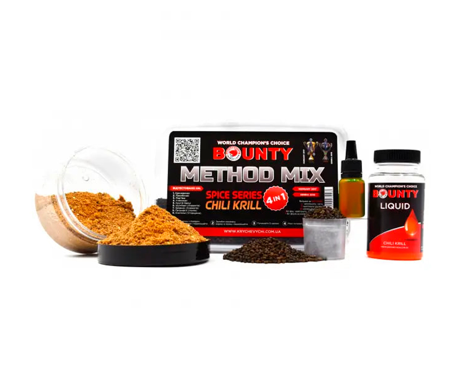 Метод-микс Bounty Method Mix 4in1 Chili Krill