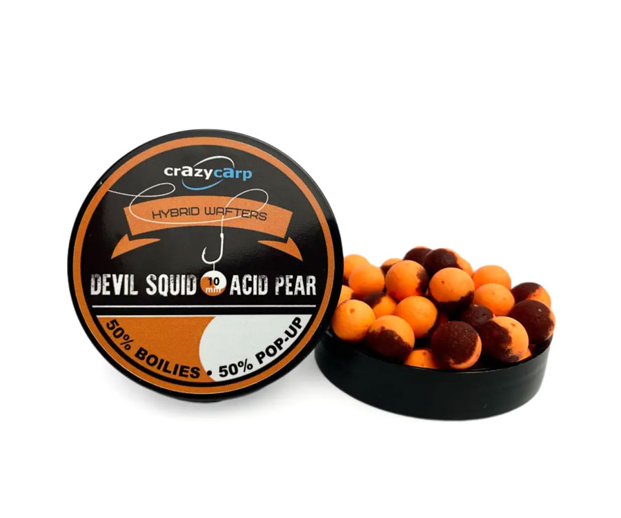 Бойли Crazy Carp  Devil Squid & Acid Pear 12мм