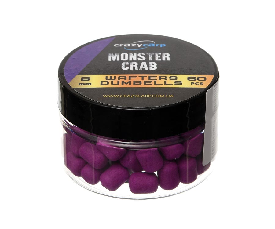 Бойли Crazy Carp Wafters Dumbbells Monster Crab 8мм