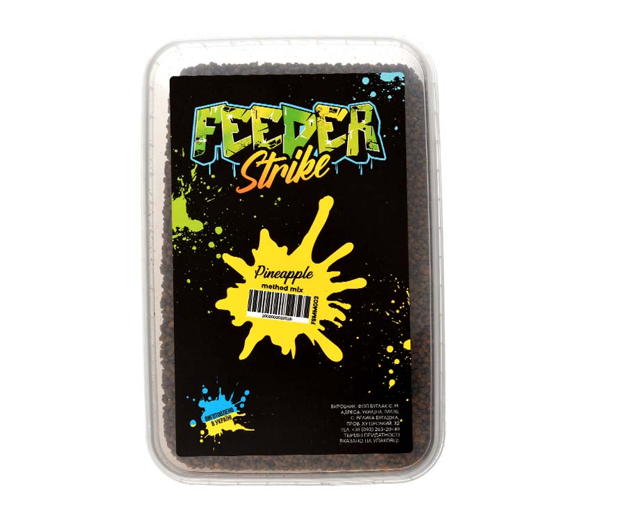 Метод-мікс Feeder Strike Method Mix 400г Pineapple