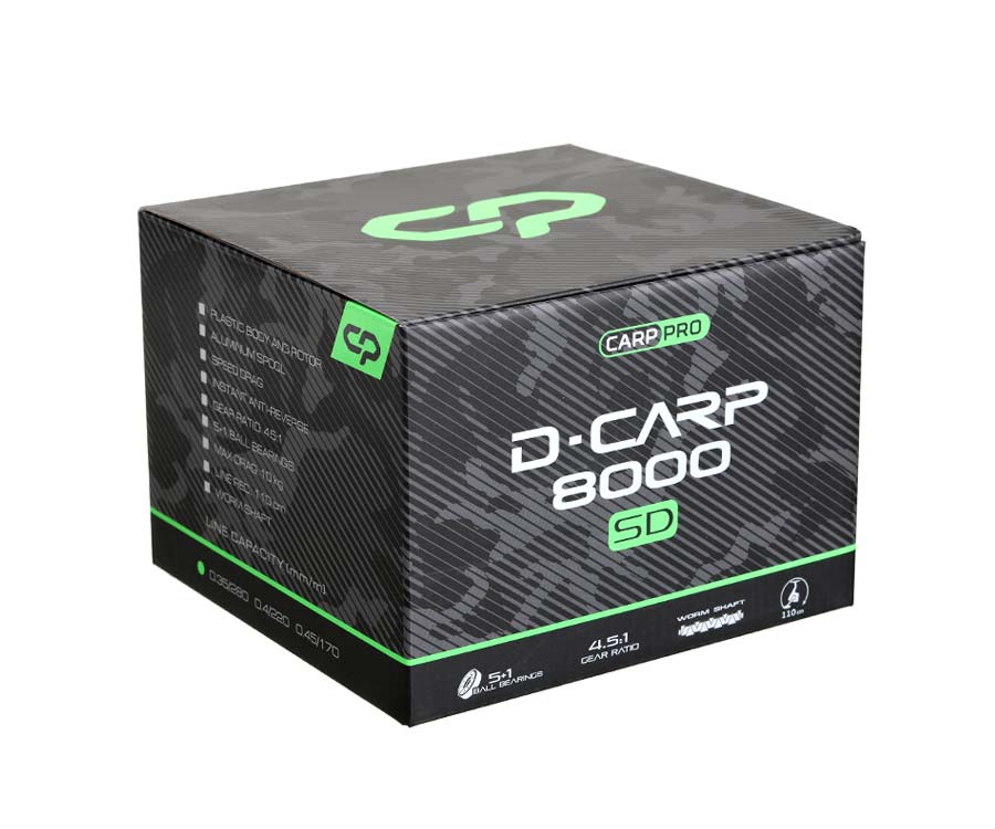 Котушка Carp Pro D-Carp 8000 SD New