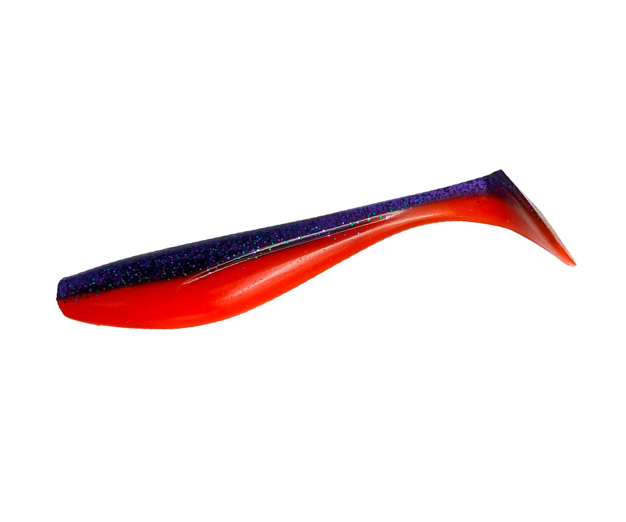 Виброхвост Fishup Wizzle Shad 5" #207 Dark Violet/Orange