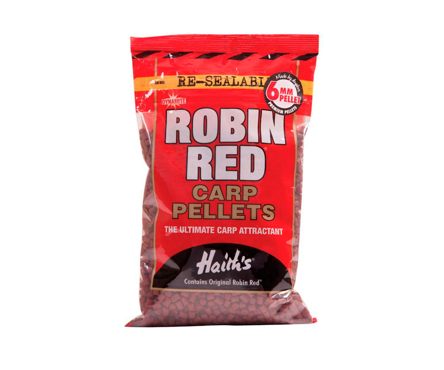 Пеллетс Dynamite Baits Robin Red Carp Pellets 6мм 900г
