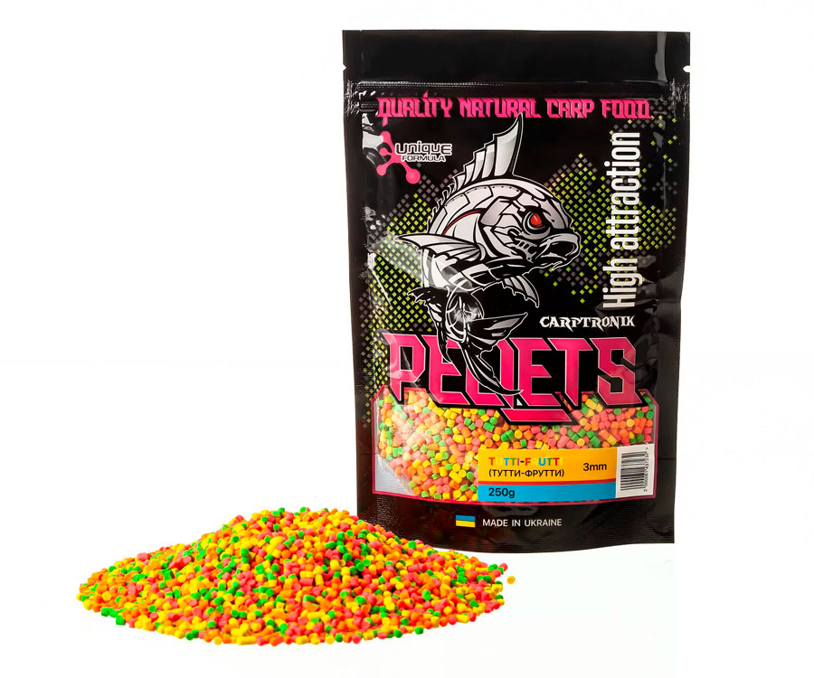 Пелетс Carptronik Method/Stik Mix Pellets Tutti-Frutti 3мм 250г