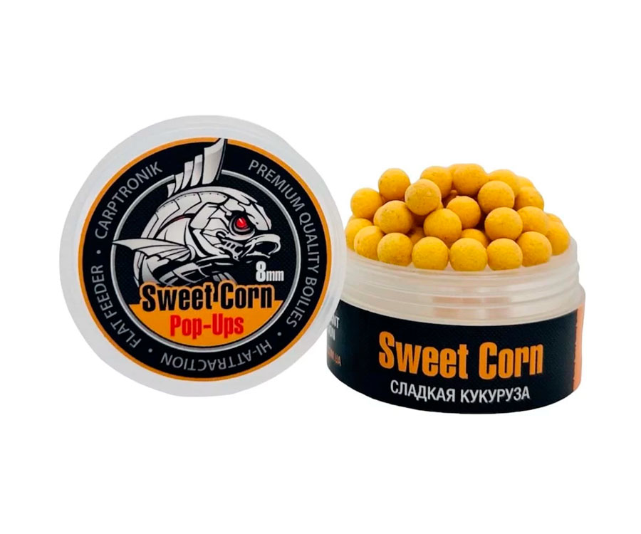 Бойлы Carptronik Pop-up 8мм Sweet Corn