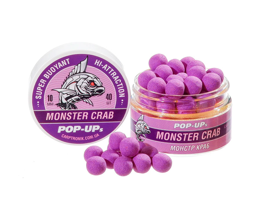 Бойлы Carptronik Pop-up 10мм Monster crab