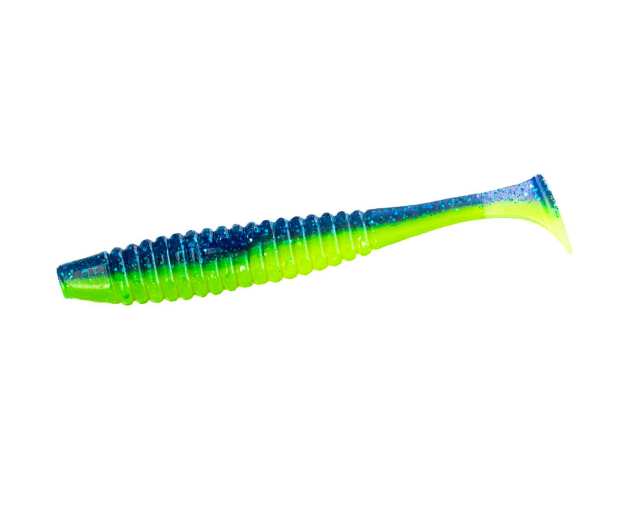 Виброхвост Angry Baits Shiner 4" Lox UV