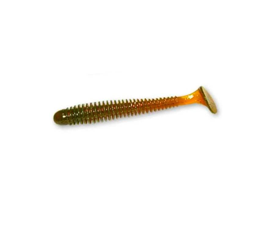 Виброхвост Crazy Fish Vibro Worm 3.4"  #14 кальмар