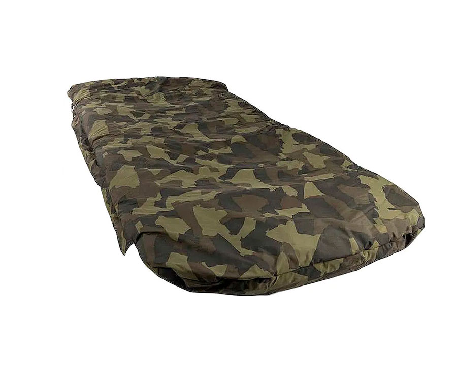 Система Avid Carp Benchmark Leveltech Bedchair & Ascent RS Camo Sleeping Bag