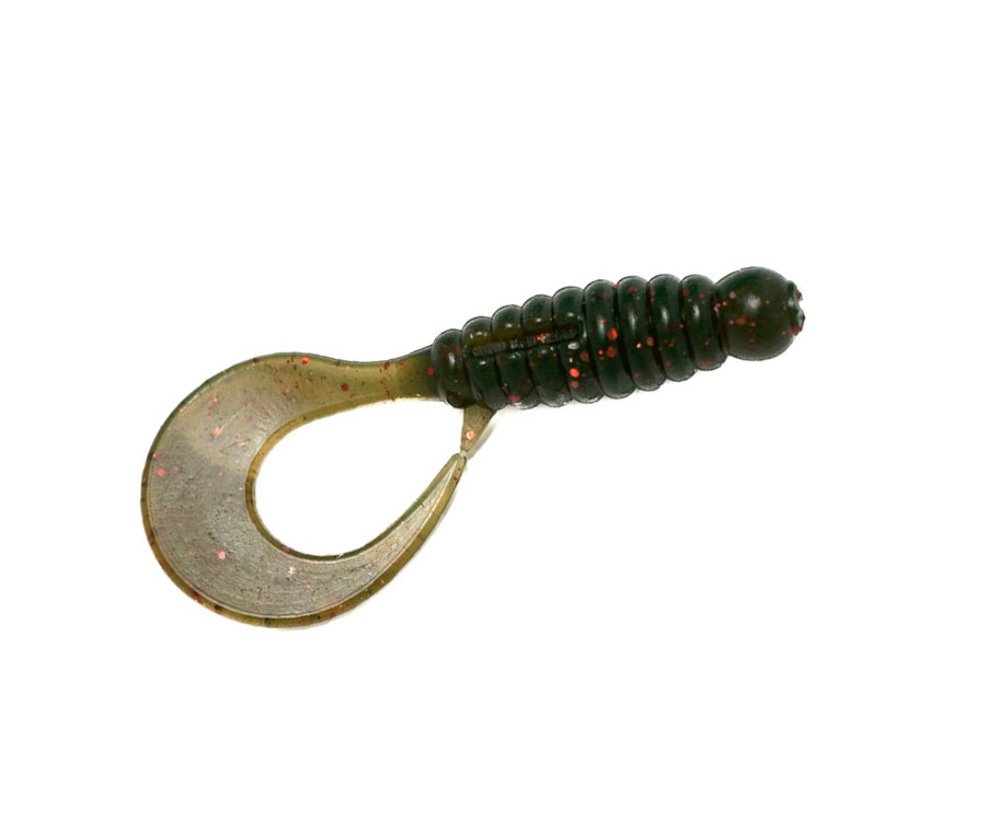 Твистер Angry Baits Twister 2.2" Green Oil UV