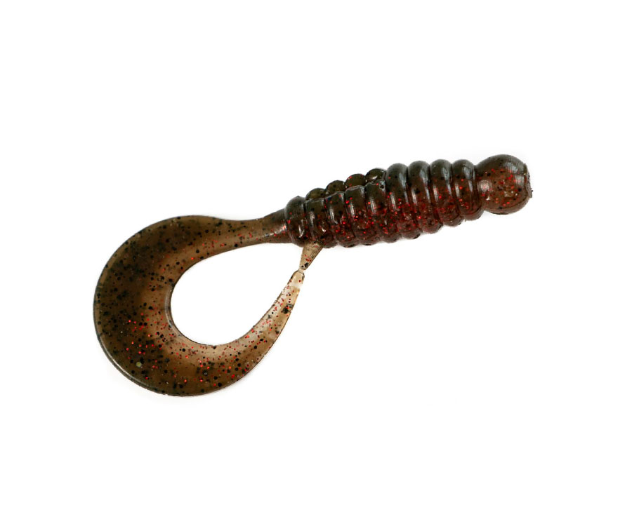 Твистер Angry Baits Twister 2.2" Red Craw Dad UV