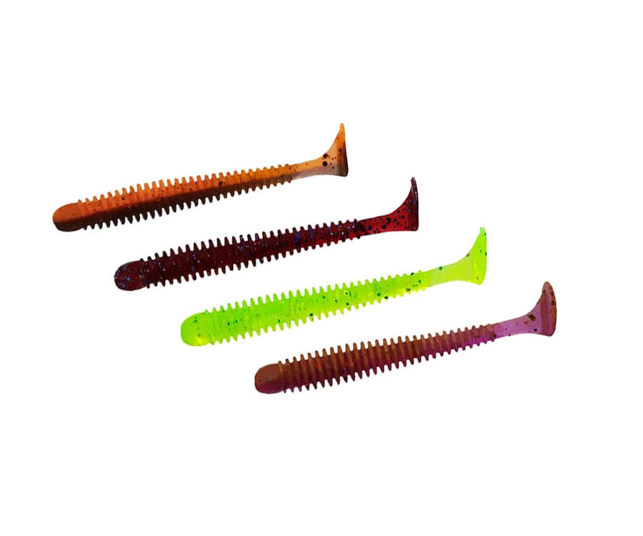 Віброхвіст Crazy Fish Vibro Worm 2.5''  #M123 кальмар