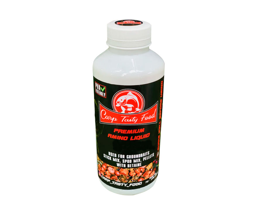 Ліквід Carp Tasty Food Premium Amino Liquid Plum Squid 0.5л