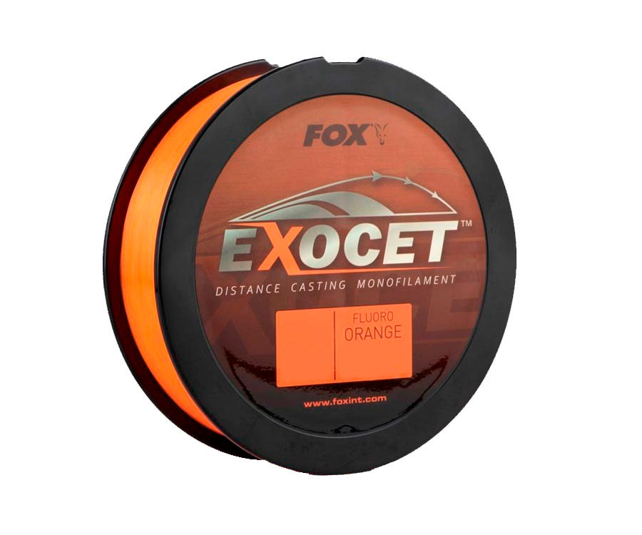 Леска Fox Exocet Fluoro Orange Mono 1000м 0.28мм