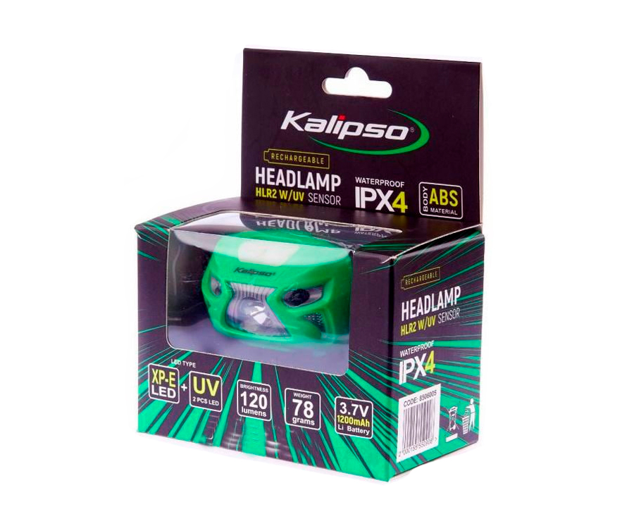 Ліхтар Kalipso Headlamp HLR2 W/UV Sensor