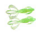 Рак Keitech Crazy Flapper 4.4" EA#19 electric chart shad