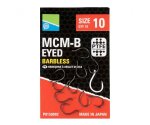 Крючки Preston MCM-B Eyed Barbless №10