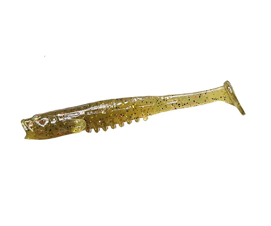 Виброхвост Crazy Fish Nano minnow 3.5" #1 кальмар
