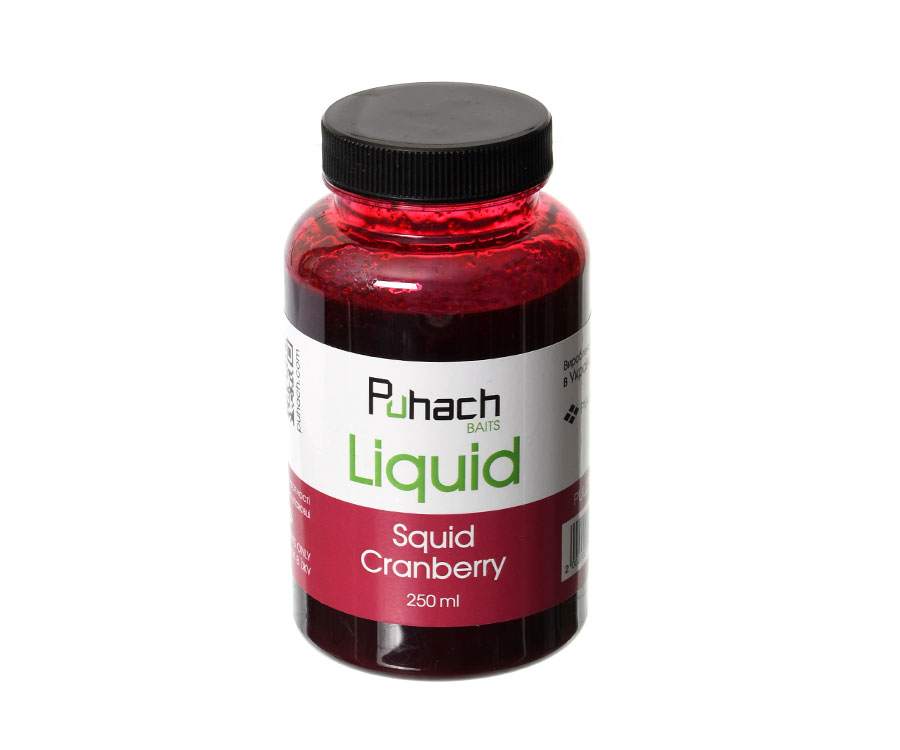Ліквід PuhachBaits Liquid 250мл Squid Сranberry