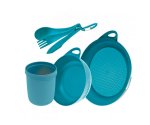 Набор посуды Sea To Summit Delta Camp Set (Bowl, Plate, Mug, Cutlery) Pacific Blue