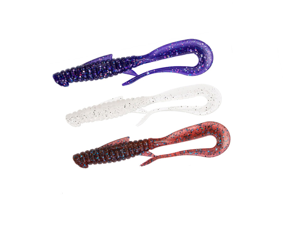 Виброхвост Angry Baits Mad Worm 3,5" AB MIX12