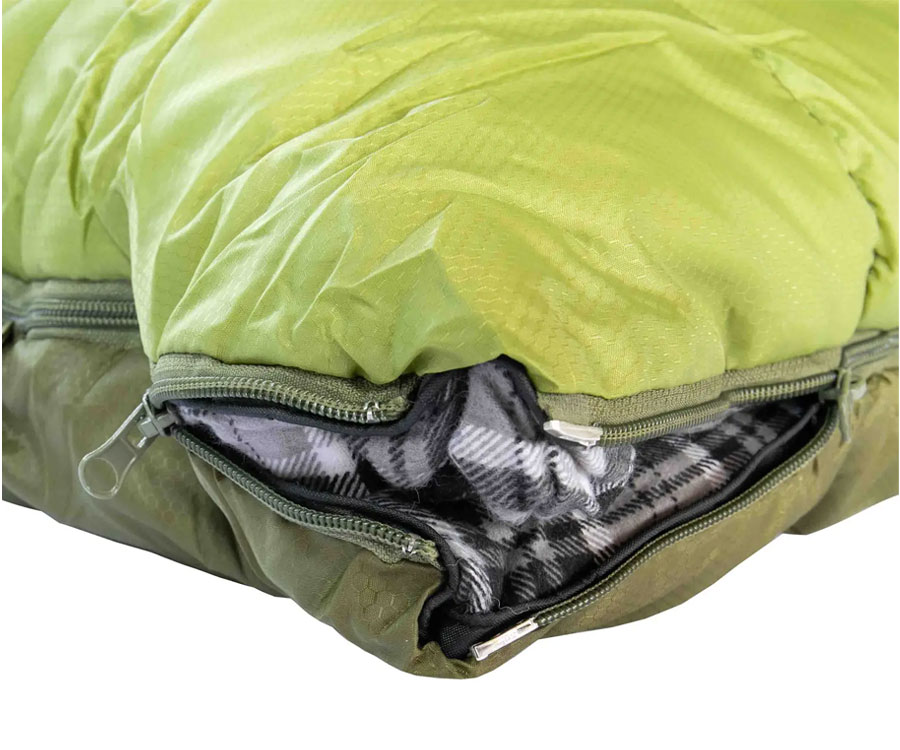 Спальный мешок Tramp Sherwood Regular левый dark-olive/grey 220/80