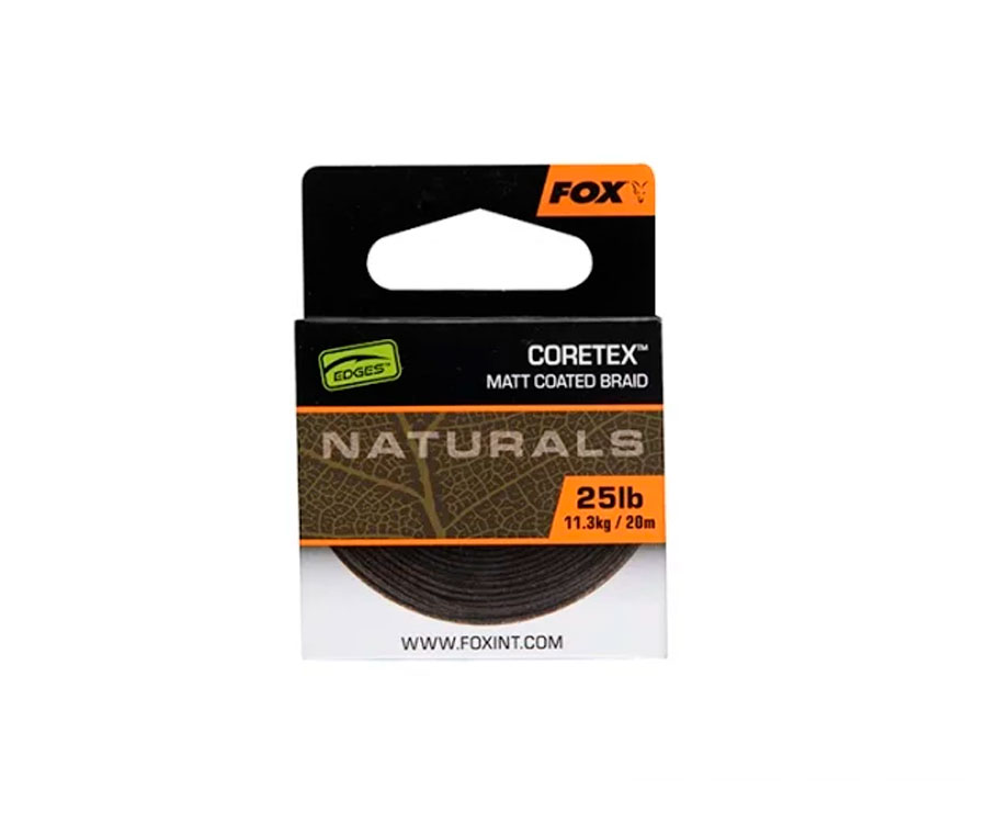 Поводковый материал Fox Naturals Coretex  20м 25lb/11.3кг