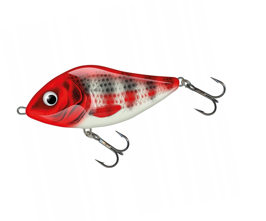 Воблер Salmo SD10S Holo Red Head Striper