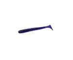 Виброхвост Angry Baits Zander Worm 3" Violet UV