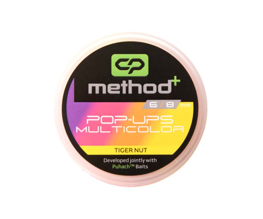 Бойли Carp Pro Method⁺ Multicolor Pop Ups 8/6мм Tiger nut