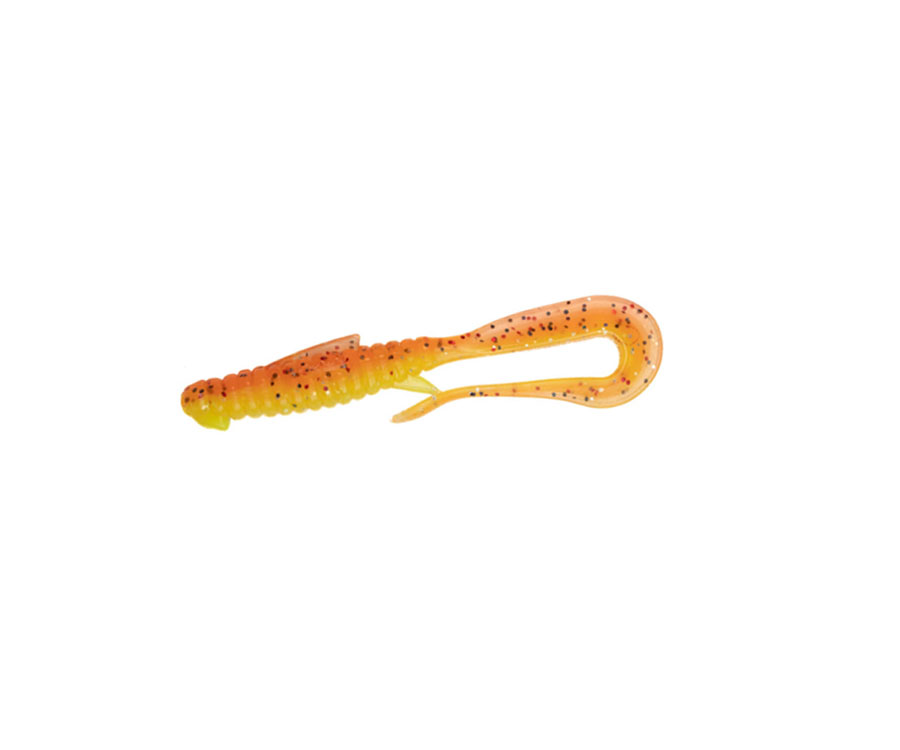 Слаг Angry Baits Mad Worm 3,5 HOT Carrot UV